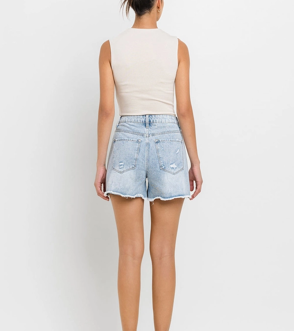 Super HR Rivet Detail Shorts