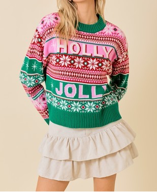 Holly Jolly Tacky Sweater