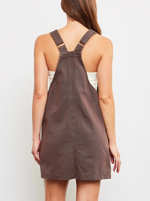 Olivia Overall Denim Dress