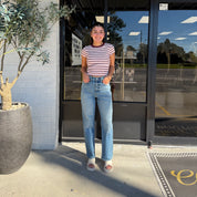 The Hadley High Rise Dad Jeans