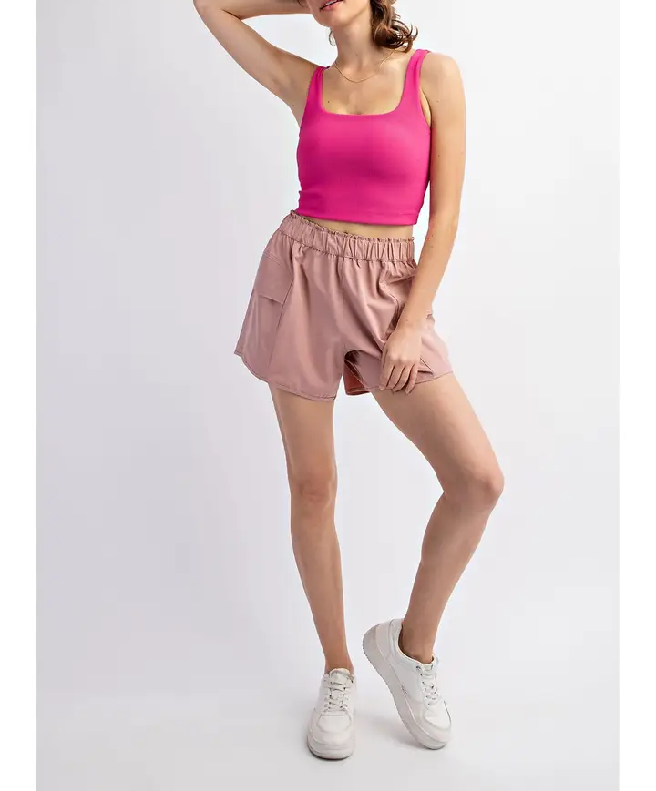 Poly Stretch Woven Active Short