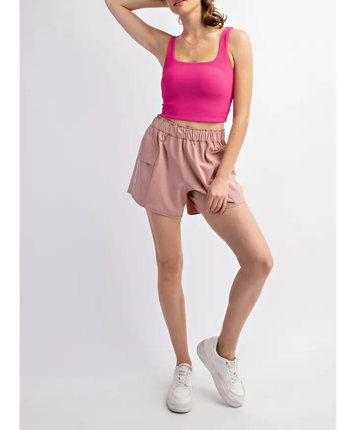 Poly Stretch Woven Active Short