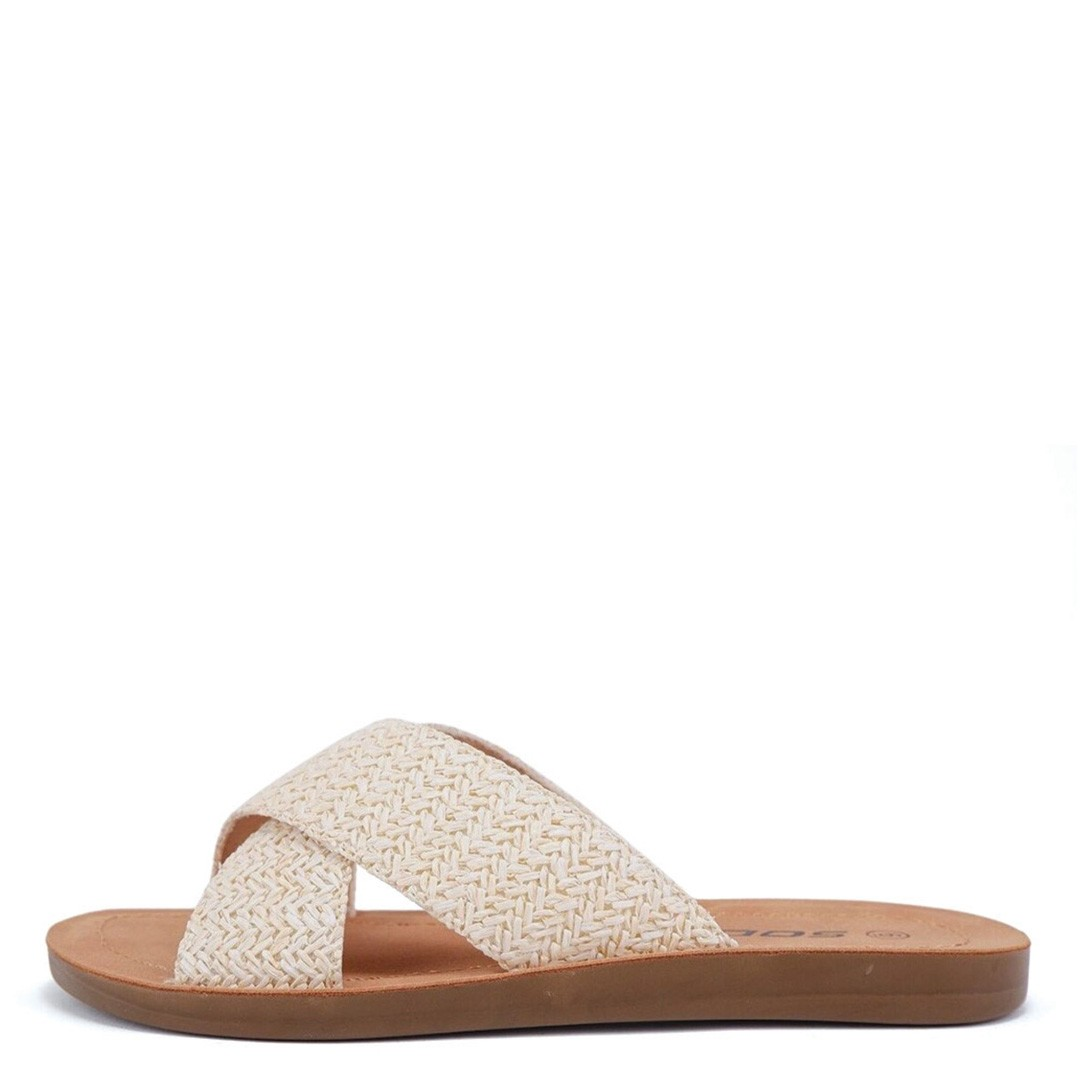 Reflect Raffia Sandal