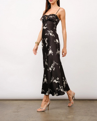 Perscilla Floral Midi Slip Dress