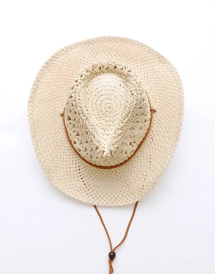 Basketweave Western Cowboy Hat