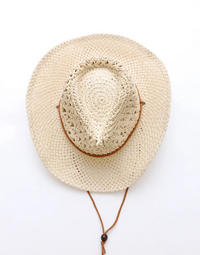 Basketweave Western Cowboy Hat