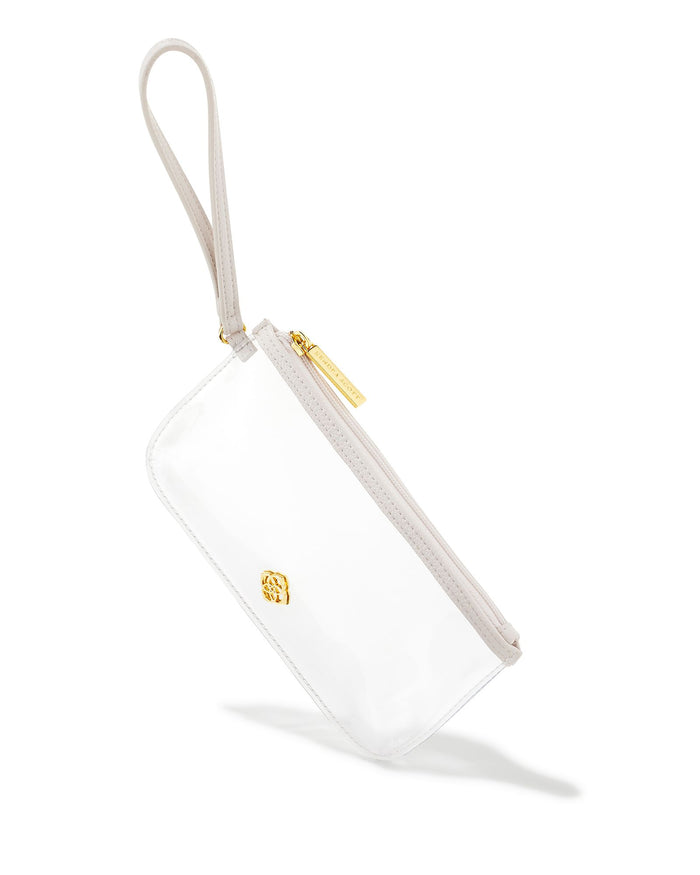CLEAR WRISTLET GOLD CLEAR