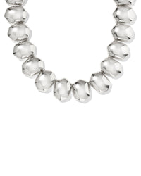 KAITLIN STATEMENT NECKLACE SILVER
