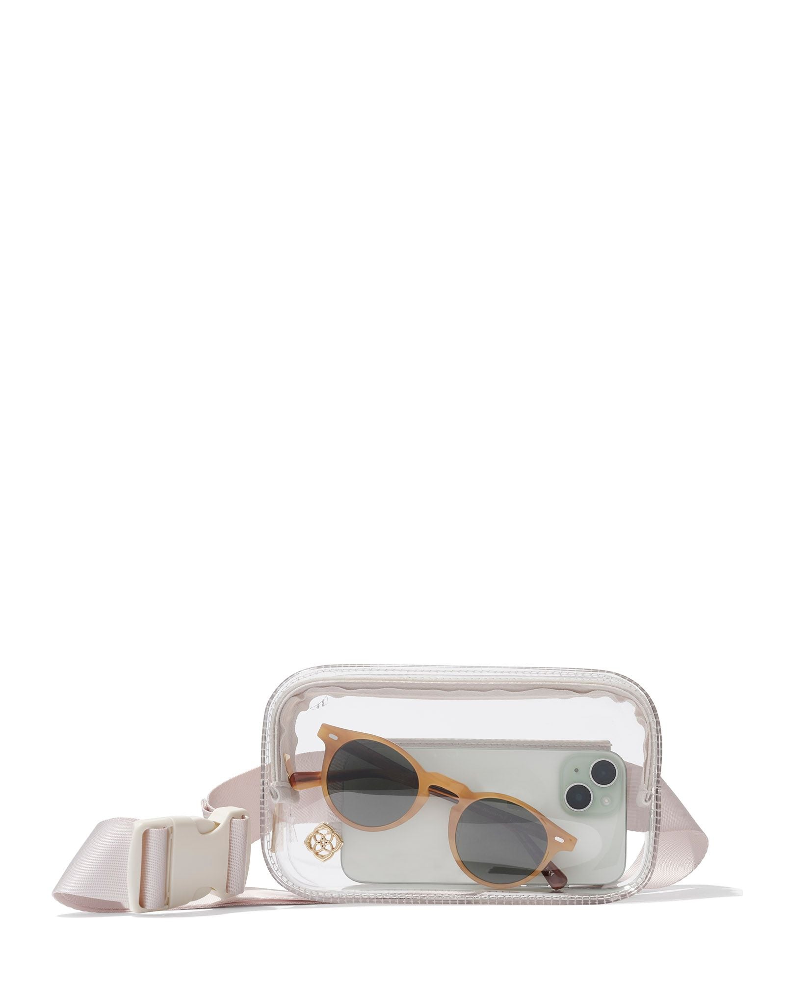 CLEAR BELT BAG CLEAR