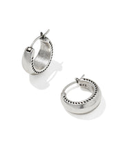 GABRIELLA SET OF HUGGIE EARRINGS MIXED METAL