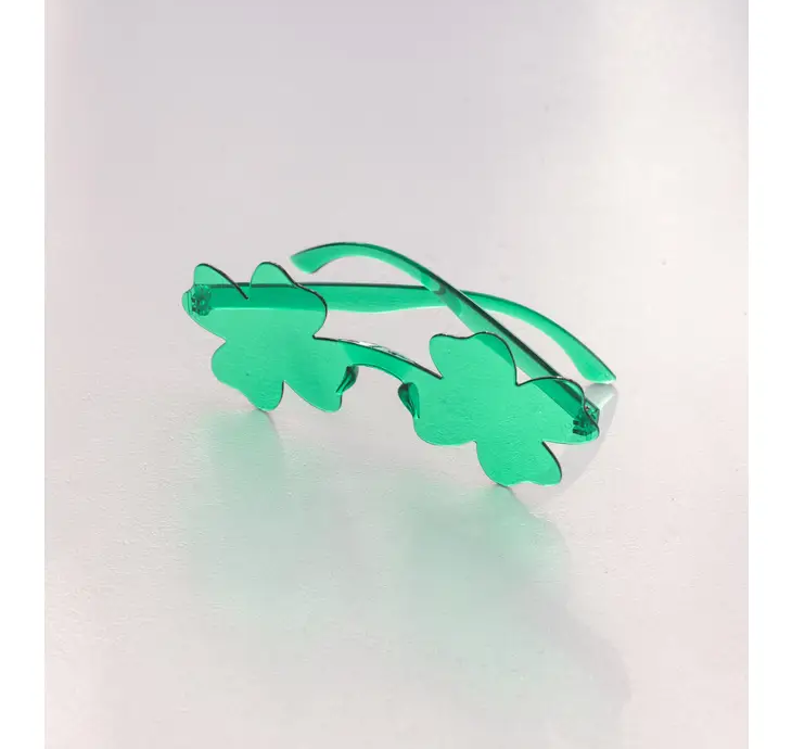 St. Patrick's Green Lucky Sunglasses