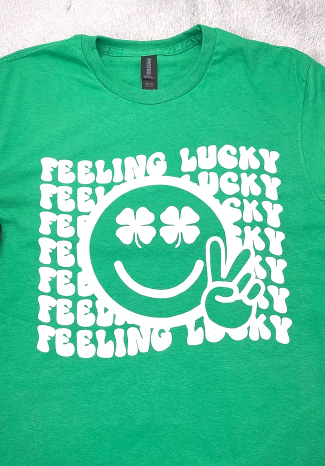 Feeling Lucky St. Patricks Day Graphic Tee