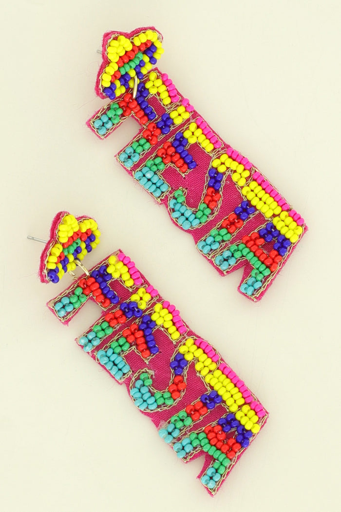 Fiesta Beaded Earrings