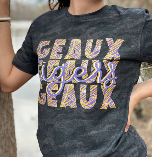Geaux Tigers Geaux Graphic Tee