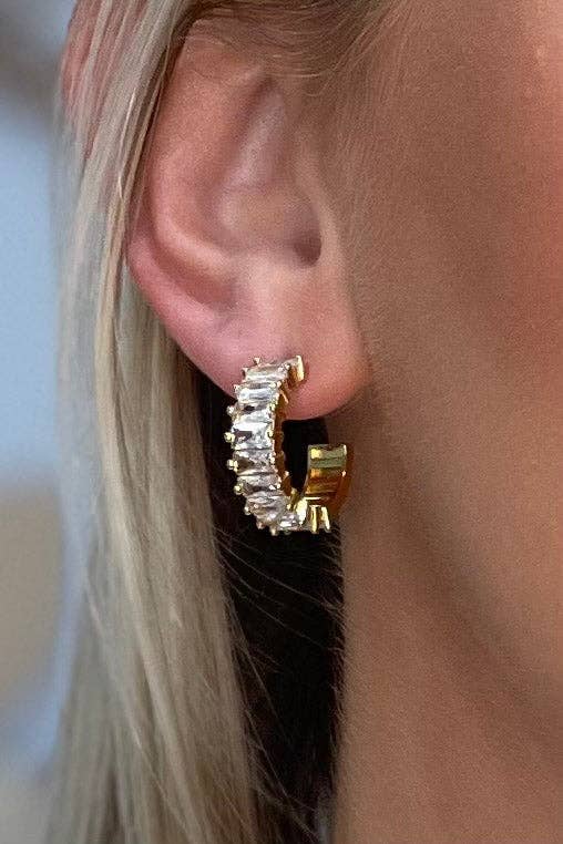 Emmalynn 14K Gold Dipped Earrings