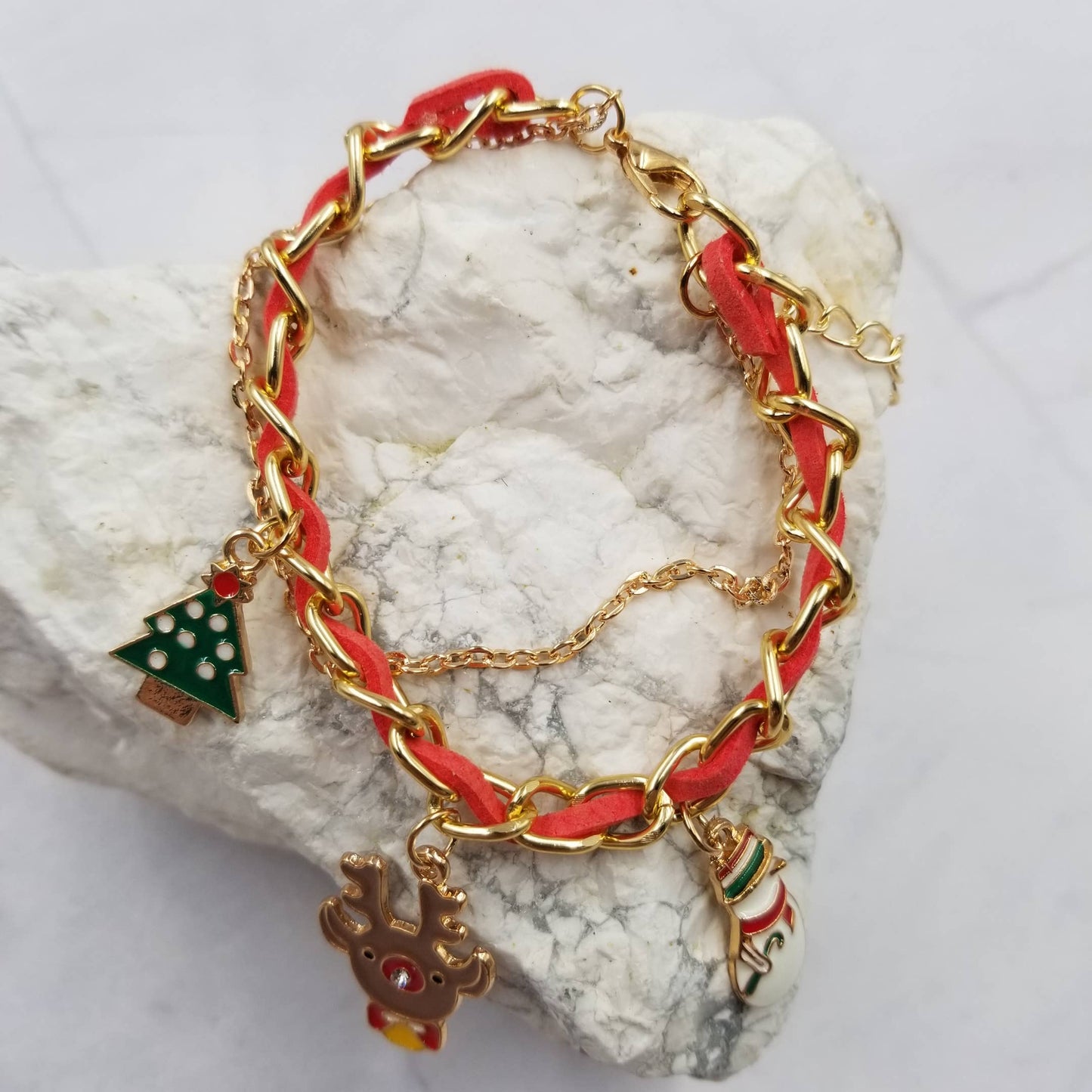 Christmas Charm Bracelet