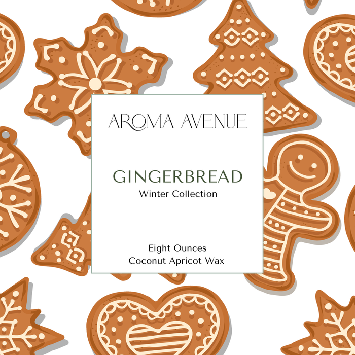 Aroma Avenue Gingerbread 8oz Candle