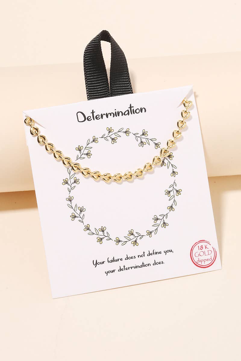 Floral Chain Link Necklace
