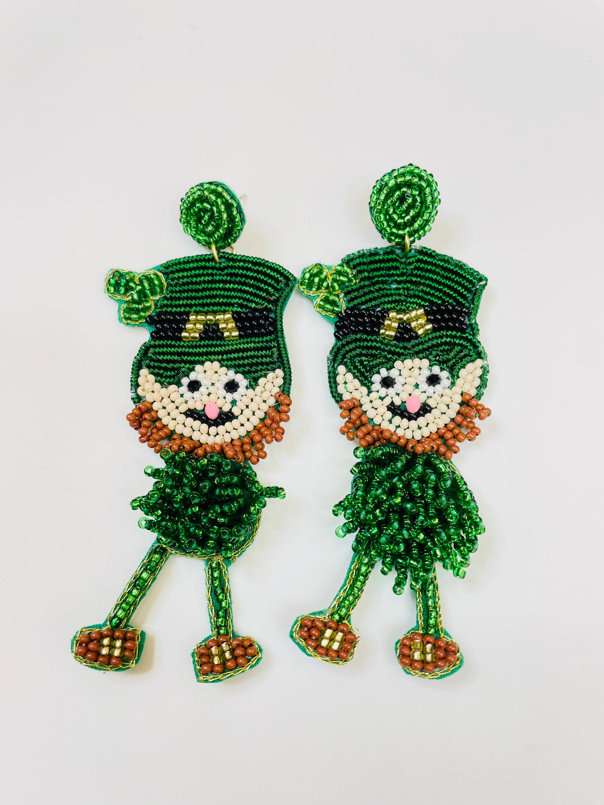 St. Paddy Beaded Earring